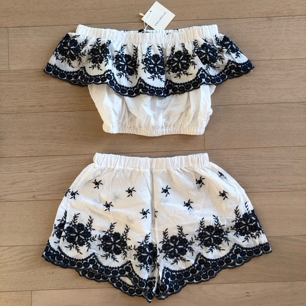 2piece shorts set